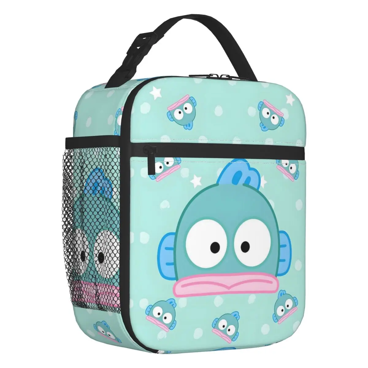 Custom Kawaii Hangyodon Lunch Bag Cooler Thermal Classical Printing Animal Insulated Lunch Box for Kids School Children
Custom Kawaii Hangyodon Lunch Bag Cooler Thermal Classical Printing Animal Insulated Lunch Box for Kids School Children