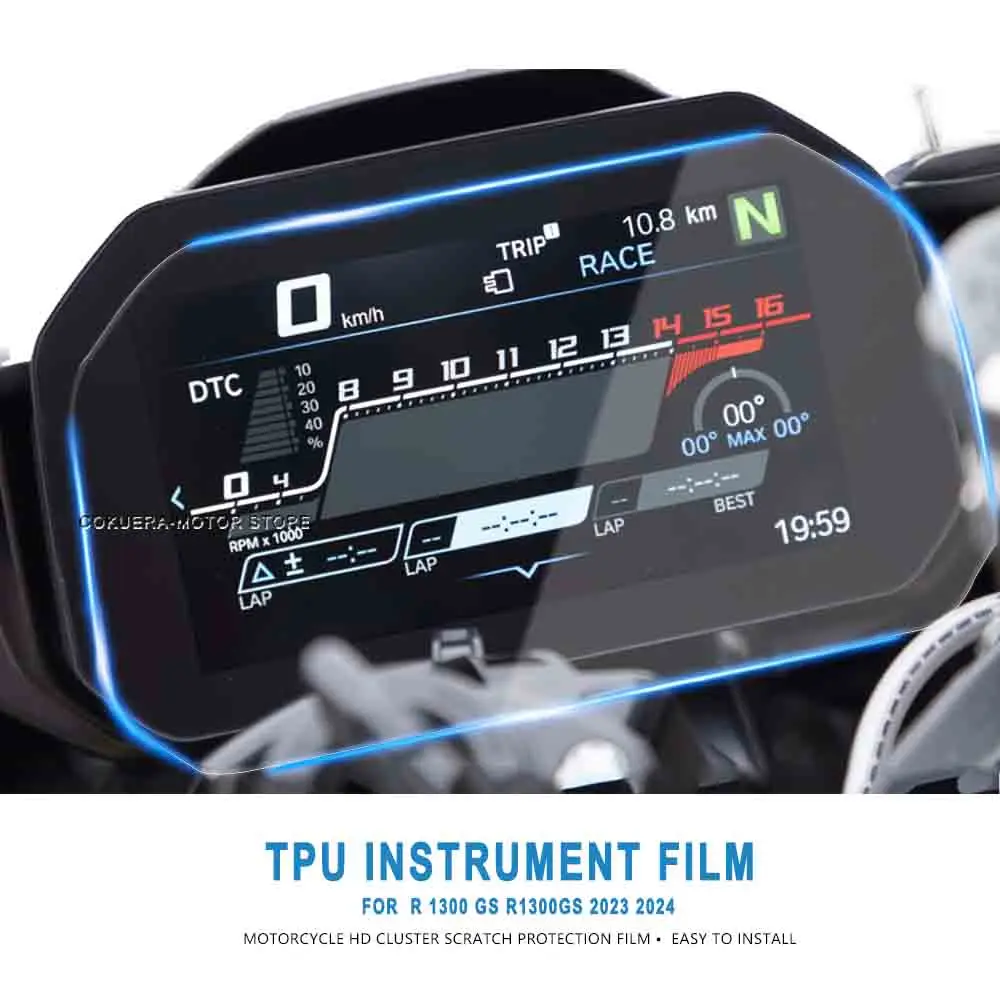 For BMW R 1300 GS TPU Instrument Film R1300GS 2023 2024 Retrofit Parts Motorcycle Accessories Dashboard Screen Protector
For BMW R 1300 GS TPU Instrument Film R1300GS 2023 2024 Retrofit Parts Motorcycle Accessories Dashboard Screen Protector