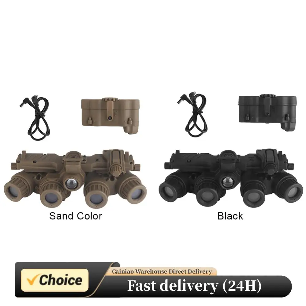 Бинокулярный прибор ночного видения GPNVG 18 на шлем, модель без функций, четырехглазый, для страйкбола, охоты и косплея
Бинокулярный прибор ночного видения GPNVG 18 на шлем, модель без функций, четырехглазый, для страйкбола, охоты и косплея