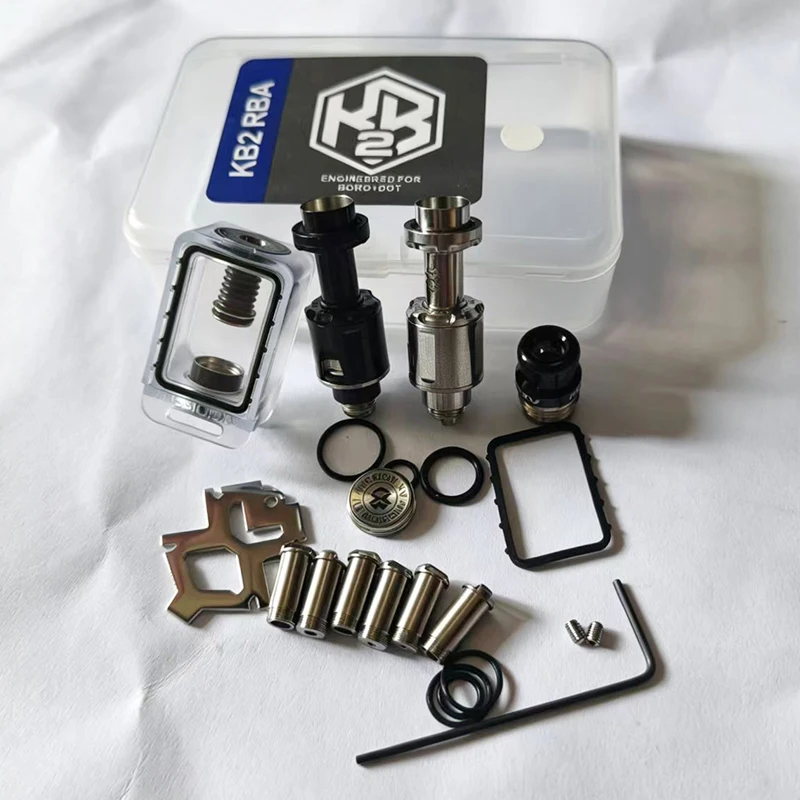 YFTK KB2 RBA Rebuildable Bridge Kit MISSION XV Full System with 7pcs Airpins for BB Billet Box DotAIO V1 Boro And Dotmission
YFTK KB2 RBA Rebuildable Bridge Kit MISSION XV Full System with 7pcs Airpins for BB Billet Box DotAIO V1 Boro And Dotmission