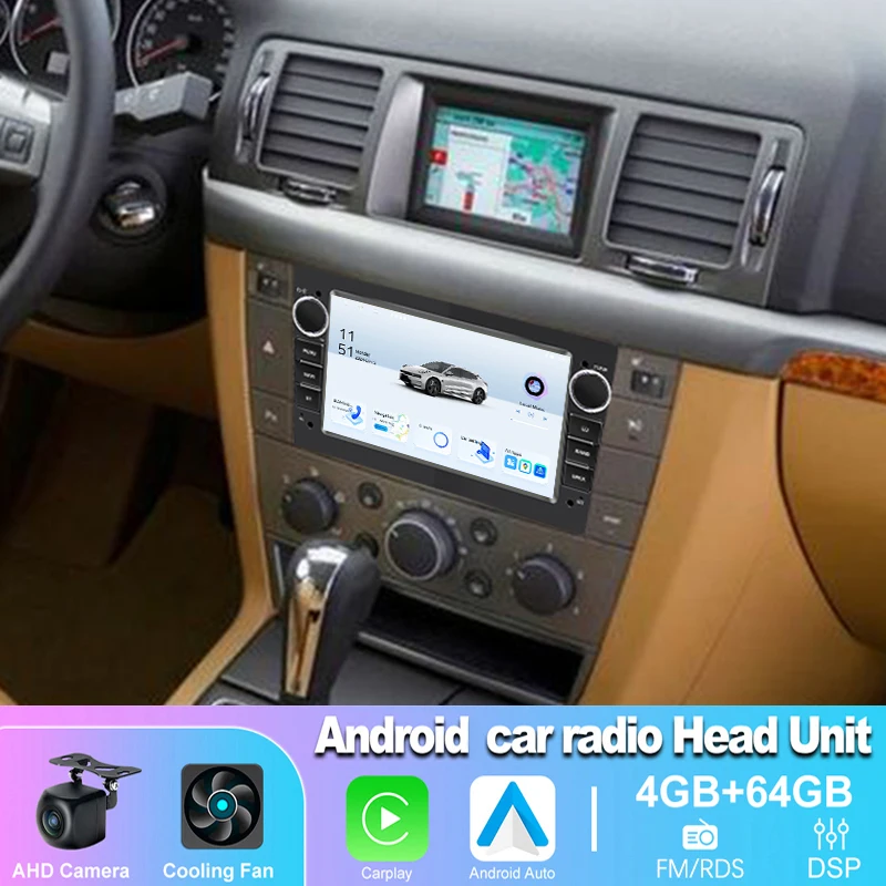 4+64GB 7" Car Stereo Radio For Opel / Holden Vectra 2003-2008 Double DIN Wireless Carplay Android Auto GPS Canbus
4+64GB 7" Car Stereo Radio For Opel / Holden Vectra 2003-2008 Double DIN Wireless Carplay Android Auto GPS Canbus