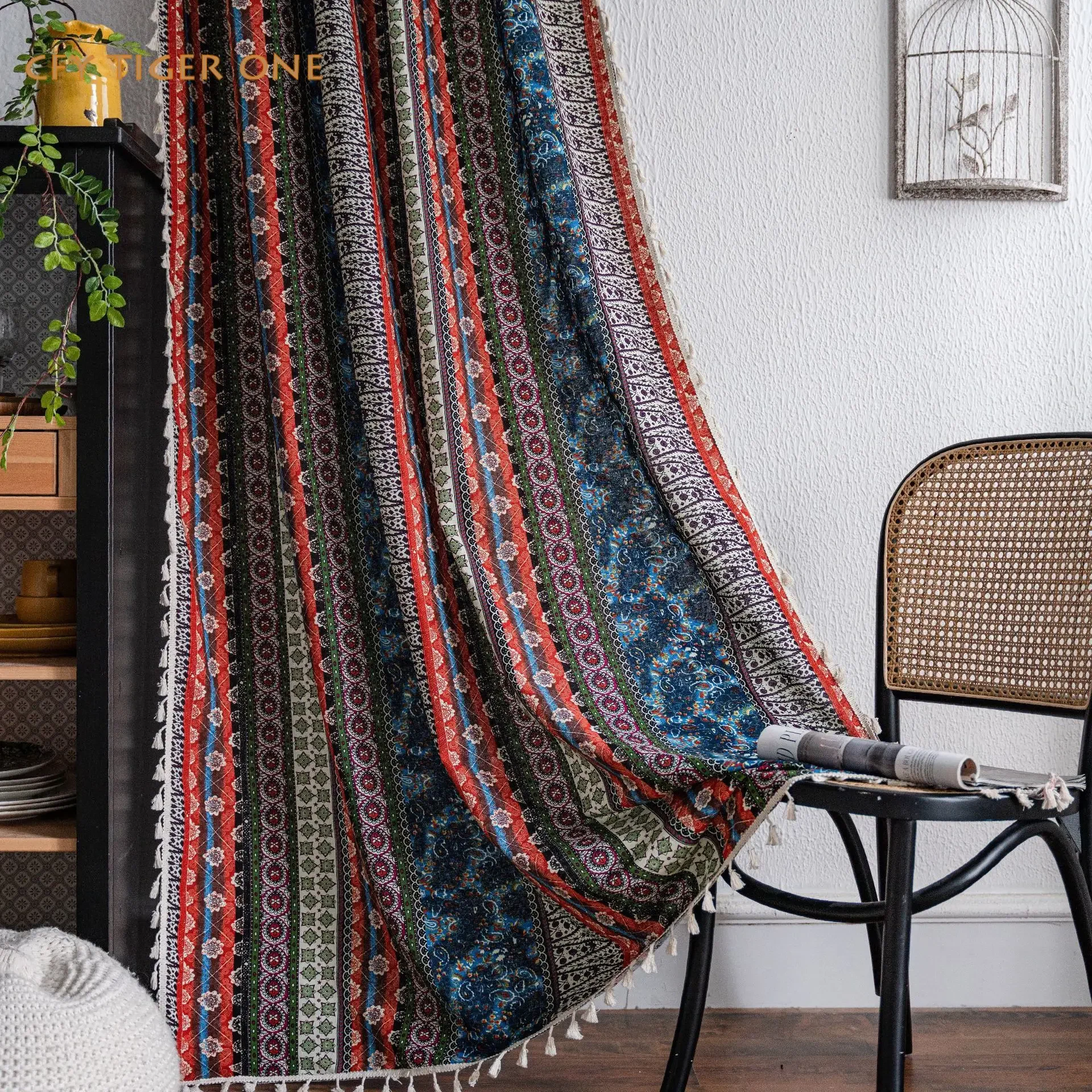 America Cotton Linen Geometry Curtains for Bedroom Kitchen Curtains with Tassel Country Style Living Room Blackout Curtains
America Cotton Linen Geometry Curtains for Bedroom Kitchen Curtains with Tassel Country Style Living Room Blackout Curtains