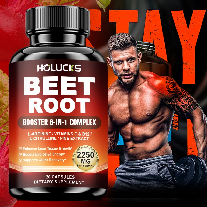 Beet Root Supplement, Boosts Muscle, Pump, Energy and Endurance, Performance & Muscle Mass, Aids Healthy Circulation & Vitality
Beet Root Supplement, Boosts Muscle, Pump, Energy and Endurance, Performance & Muscle Mass, Aids Healthy Circulation & Vitality