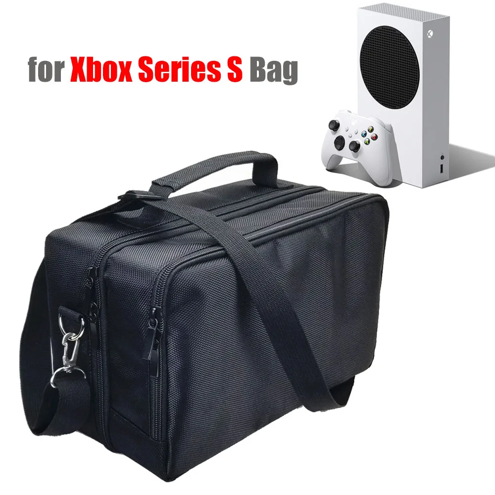 Portable Storage Bag with Shoulder Strap Protective Carrying Case for Xbox Series S Game Console Gamepad Host Accessories
Portable Storage Bag with Shoulder Strap Protective Carrying Case for Xbox Series S Game Console Gamepad Host Accessories