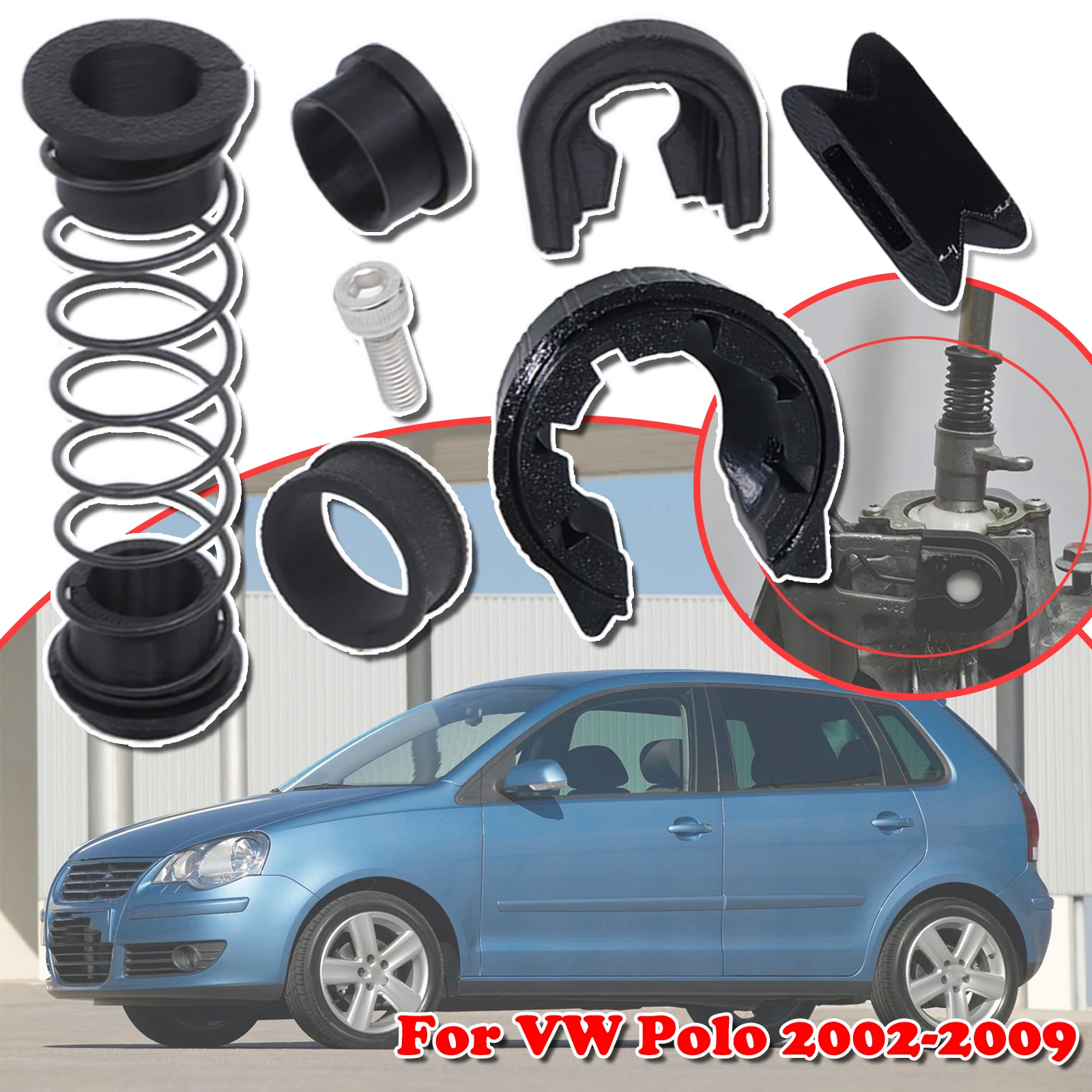 Upgrade Enhanced For VW Polo Gearbox Repair Kit Manual Trans Shifter Gear Lever Spring Bearing Shifter Bearing 2002 2003 - 2009
Upgrade Enhanced For VW Polo Gearbox Repair Kit Manual Trans Shifter Gear Lever Spring Bearing Shifter Bearing 2002 2003 - 2009