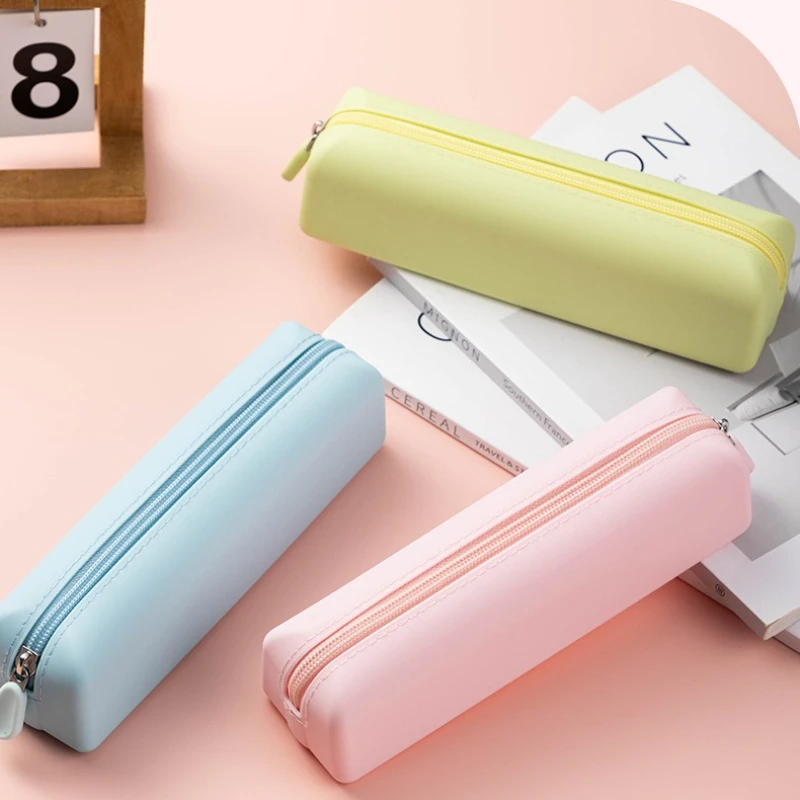 10Pcs Soft Silicone Pencil Case Creative Zipper Pen Bag Waterproof Storage Bag for School Organizer Supplies
10Pcs Soft Silicone Pencil Case Creative Zipper Pen Bag Waterproof Storage Bag for School Organizer Supplies