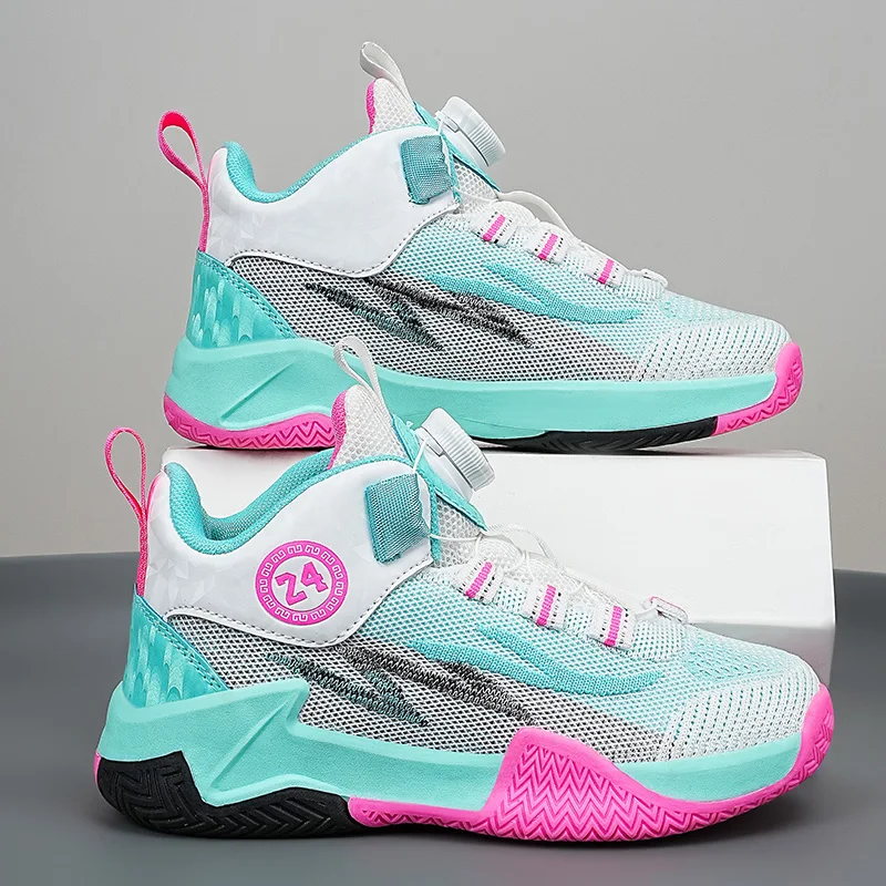 Fashion Kids Basketball Shoes High-quality Soft Anti Slip Rebound Child Sneakers Comfort Simple Boys Girls Outdoor Casual Shoes
Fashion Kids Basketball Shoes High-quality Soft Anti Slip Rebound Child Sneakers Comfort Simple Boys Girls Outdoor Casual Shoes