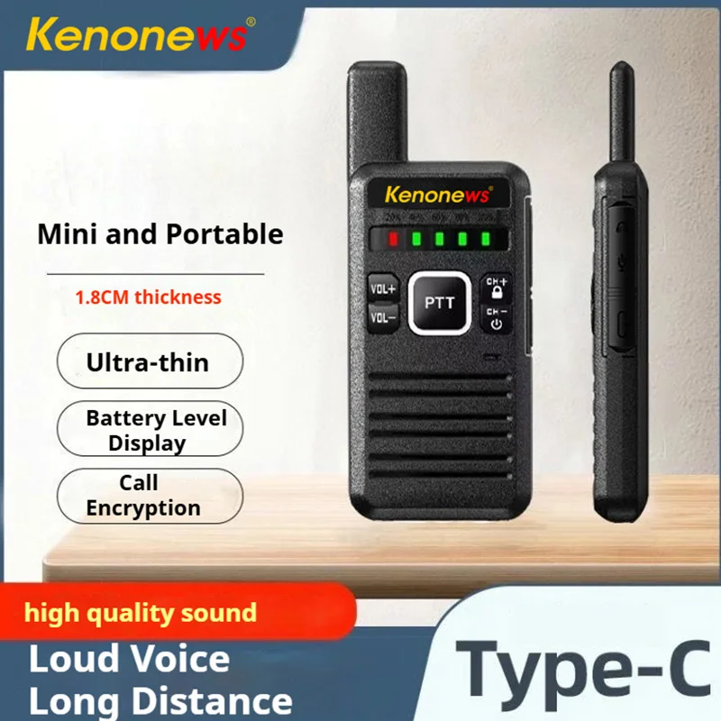 2024 2pcs Walkie Talkie Long Range Two Way Ham Radio 400-470MHz Rechargebale Amateur for Outdoor Hunting Climbing Traveling
2024 2pcs Walkie Talkie Long Range Two Way Ham Radio 400-470MHz Rechargebale Amateur for Outdoor Hunting Climbing Traveling