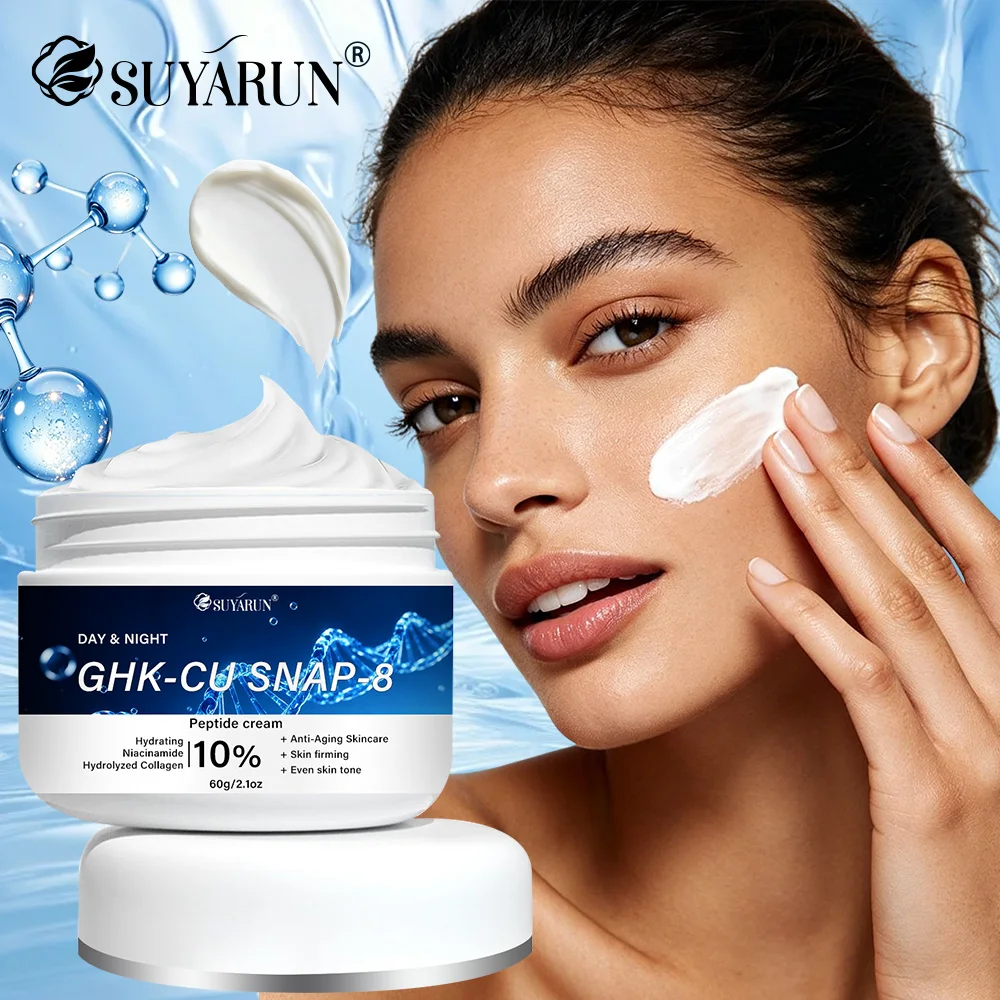 GHK-CU SNAP 8 Cream - Anti-aging facial moisturizer, firming and moisturizing for all skin types, suitable for men and women.
GHK-CU SNAP 8 Cream - Anti-aging facial moisturizer, firming and moisturizing for all skin types, suitable for men and women.