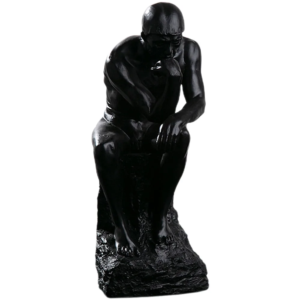 Elegant Resin Thinker Statue Lightweight Compact Home Decor Minimalist Nordic Figurine Office Bedroom Ornament
Elegant Resin Thinker Statue Lightweight Compact Home Decor Minimalist Nordic Figurine Office Bedroom Ornament