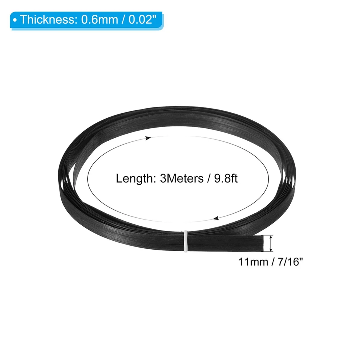 AT53 Bamboo Strips for Weaving 7/16In X 10 Ft,5 Pack Thin Flat Wicker Rattan Cane for Making Basket DIY Crafts, Black
AT53 Bamboo Strips for Weaving 7/16In X 10 Ft,5 Pack Thin Flat Wicker Rattan Cane for Making Basket DIY Crafts, Black