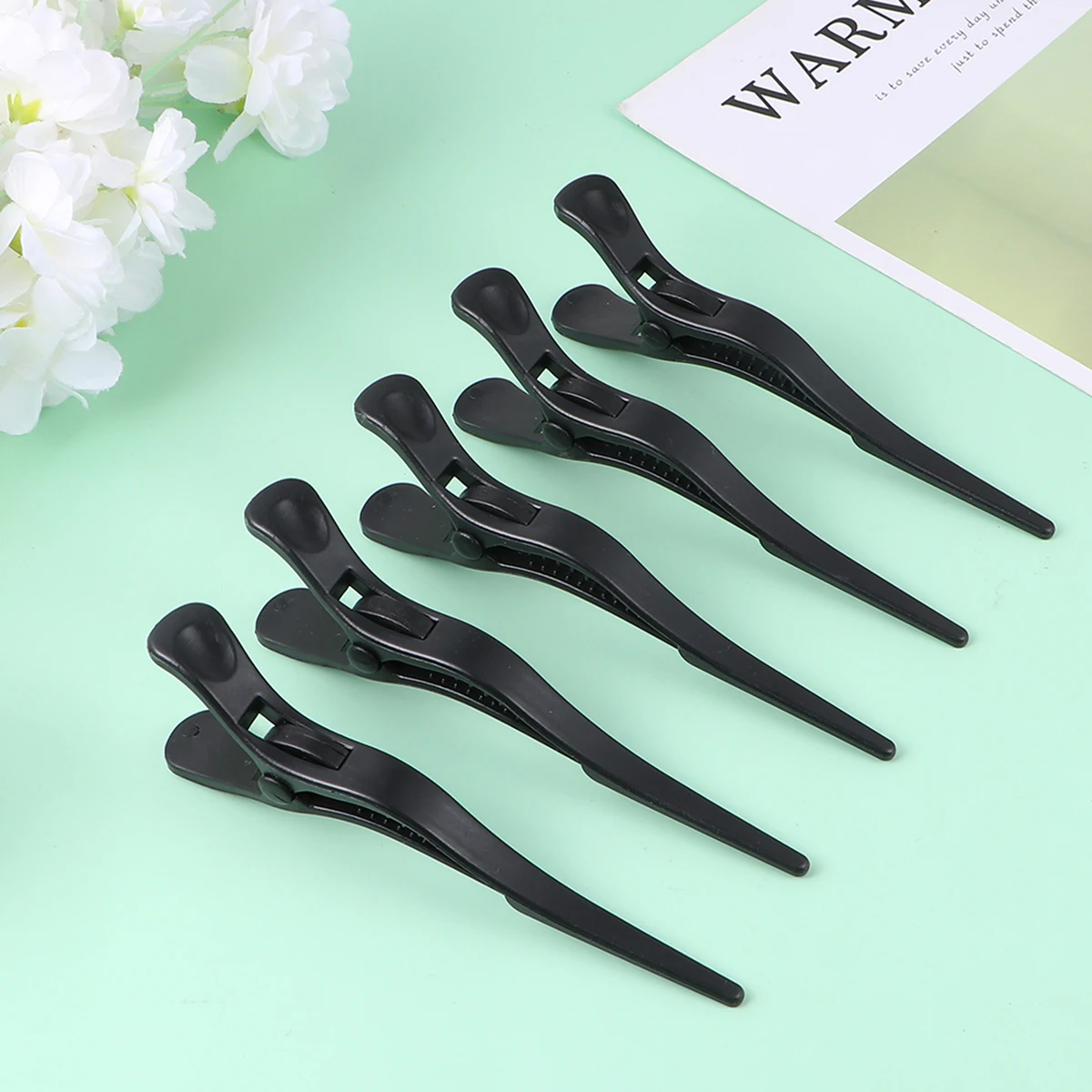 5 Pcs Hair Clips High Quality Durable Safe Professional Hair Styling Perm Home DIY Barber Supplies Barrettes Pins 
5 Pcs Hair Clips High Quality Durable Safe Professional Hair Styling Perm Home DIY Barber Supplies Barrettes Pins