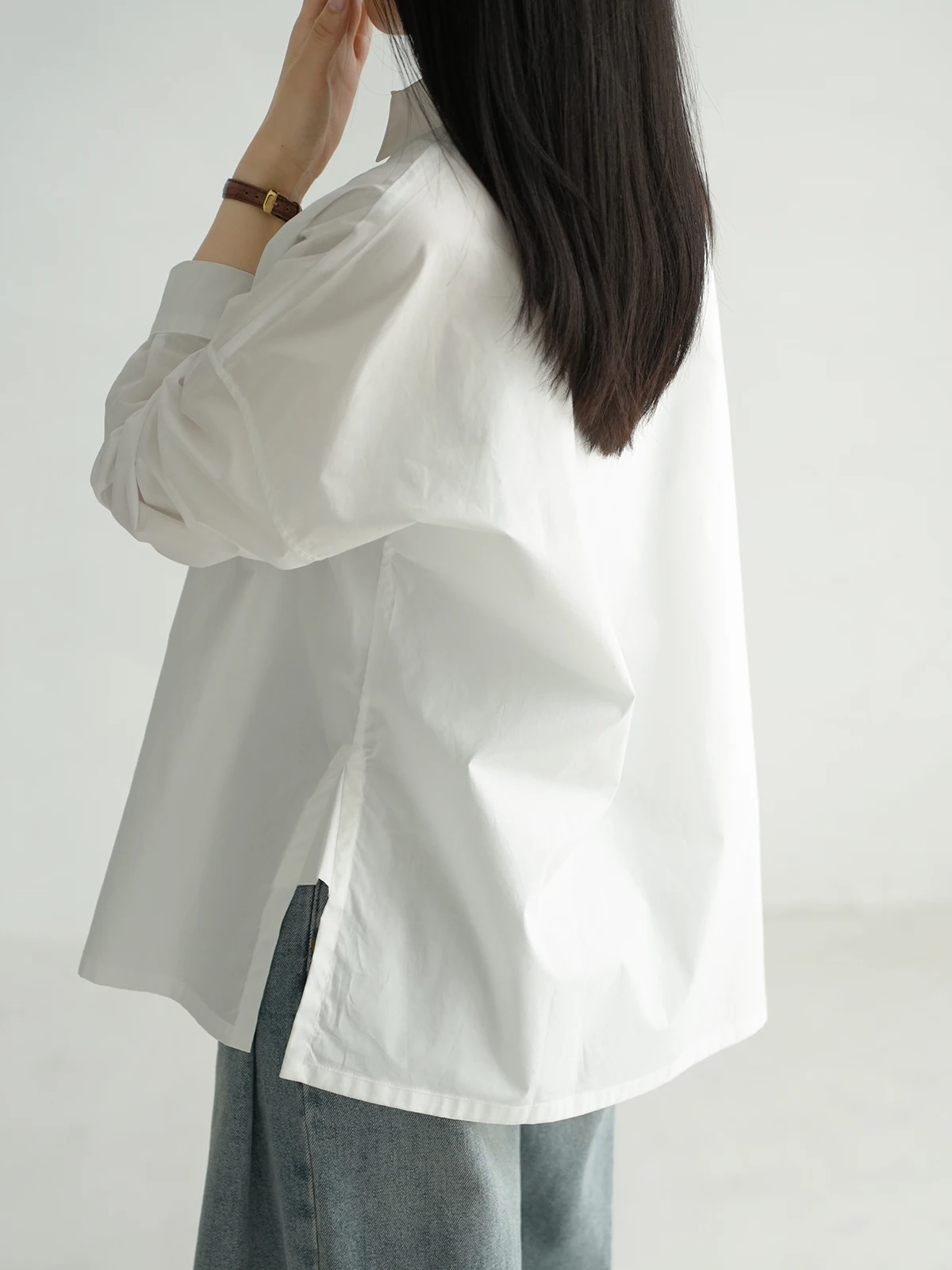 Pure Cotton Long Sve irt for Women A-Ne Commute Sle Spring Autumn Pure Color Loose Fit Button down Office Wear
Pure Cotton Long Sve irt for Women A-Ne Commute Sle Spring Autumn Pure Color Loose Fit Button down Office Wear