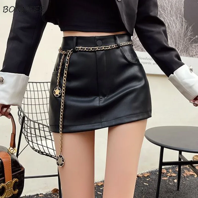 Black PU Skirts Women Mini Sexy Faldas Ajustadas High Waist Vintage Hotsweet All-match Pockets Y2k Girls Fashion Ulzzang Chic
Black PU Skirts Women Mini Sexy Faldas Ajustadas High Waist Vintage Hotsweet All-match Pockets Y2k Girls Fashion Ulzzang Chic
