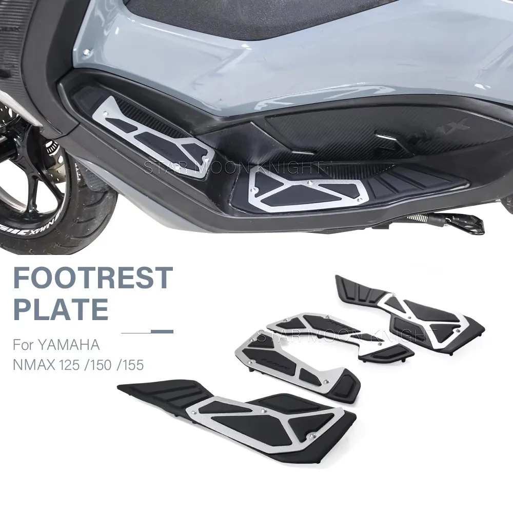 Pedal Footpad For YAMAHA NMAX155 NMAX 125 150 155 2021- Scooters Front Footrest Pad Rubber Foot Pedal Footboard
Pedal Footpad For YAMAHA NMAX155 NMAX 125 150 155 2021- Scooters Front Footrest Pad Rubber Foot Pedal Footboard