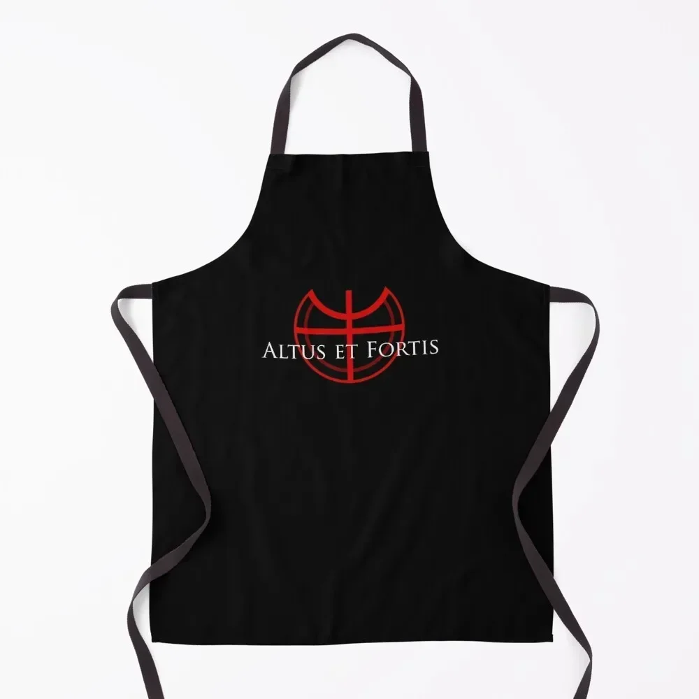 Altus et Fortis (in white) Apron Kitchen Supplies Idea Goods Kitchen Things For Home Apron
Altus et Fortis (in white) Apron Kitchen Supplies Idea Goods Kitchen Things For Home Apron