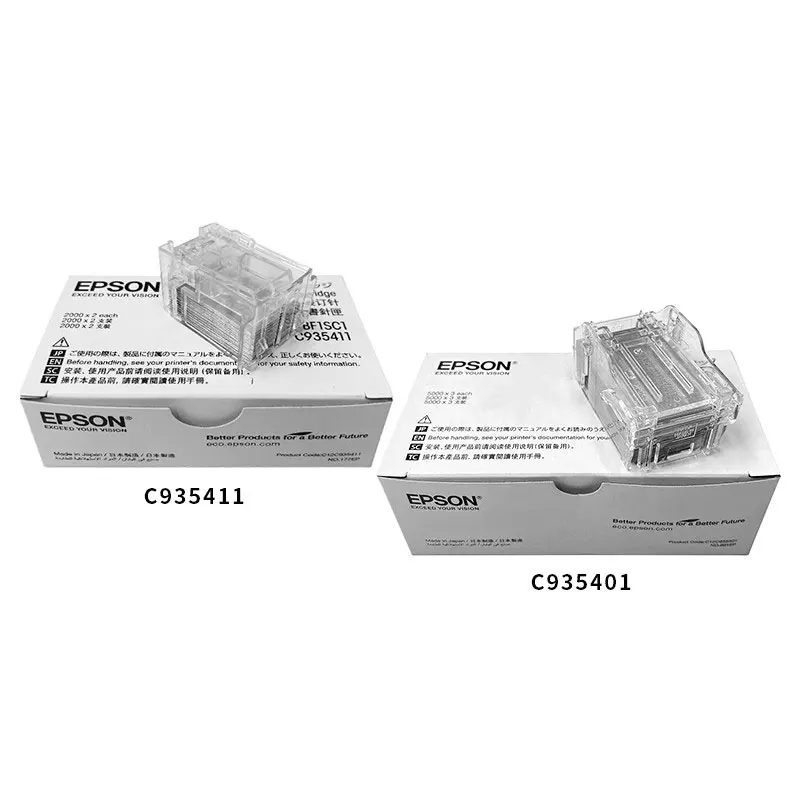 Original new C935401 C935411 Staples for EPSON WF-C20750 WF-C21000 C20600 C21000 C20590 C17590 Staple Cartridge LX3BF1SC1 LX3SF1
Original new C935401 C935411 Staples for EPSON WF-C20750 WF-C21000 C20600 C21000 C20590 C17590 Staple Cartridge LX3BF1SC1 LX3SF1