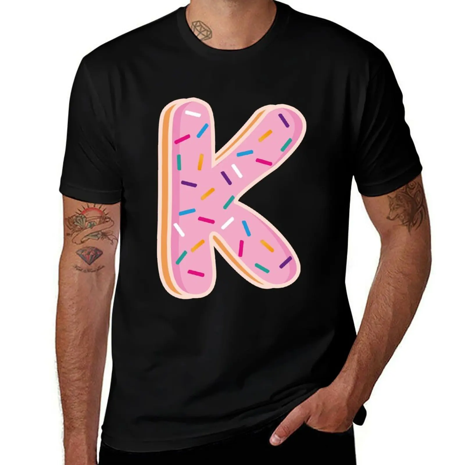 Donut letter K T-Shirt Sun Protective Outdoor Tee Top
Donut letter K T-Shirt Sun Protective Outdoor Tee Top