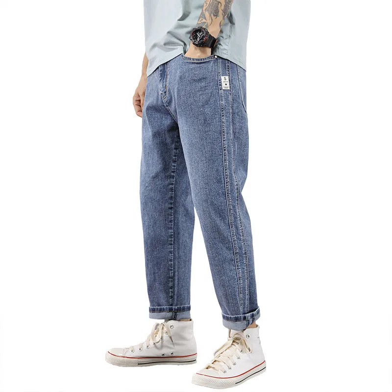 Новые осенние женские повседневные джинсы 8XL 7XL 6XL, модные мужские свободные Стрейчевые брюки с удобрениями и потертые шаровары.
Новые осенние женские повседневные джинсы 8XL 7XL 6XL, модные мужские свободные Стрейчевые брюки с удобрениями и потертые шаровары.