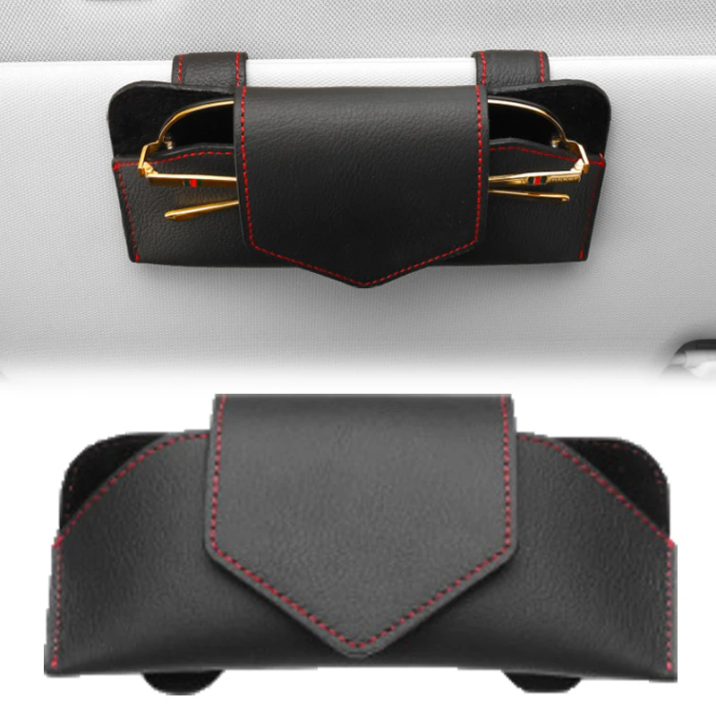 Universal Car Glasses Box Multi-Function Auto Interior Sun Visor Glasses Holder Sunglasses Clip Card Ticket Holder Glasses Case
Universal Car Glasses Box Multi-Function Auto Interior Sun Visor Glasses Holder Sunglasses Clip Card Ticket Holder Glasses Case