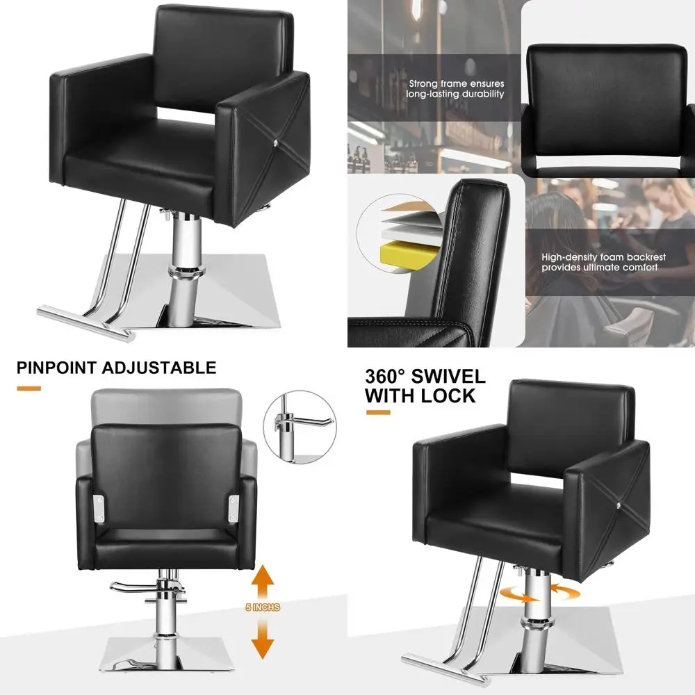 Сверхмощное гидравлическое кресло-стилист для парикмахерских, вращающееся на 360 градусов спа-оборудование для красоты с удобным сиденьем
Сверхмощное гидравлическое кресло-стилист для парикмахерских, вращающееся на 360 градусов спа-оборудование для красоты с удобным сиденьем