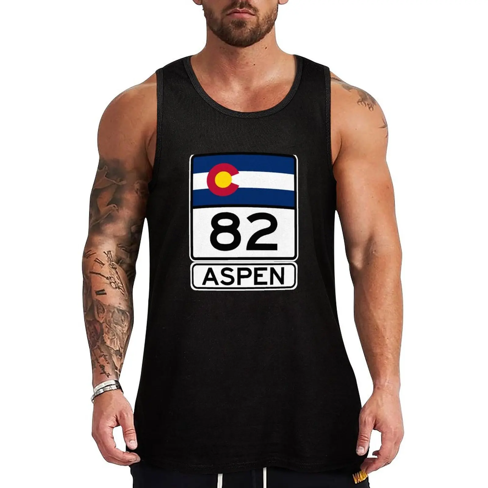 CO-82 - Aspen, Aspen Road Sign, Colorado 82 Aspen Tank Top Minimal Print Tank Top Simple Graphic Sleeveless
CO-82 - Aspen, Aspen Road Sign, Colorado 82 Aspen Tank Top Minimal Print Tank Top Simple Graphic Sleeveless