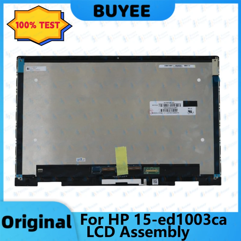 15.6" Original Laptop LCD Screen Panel For Hp 15-ed1003ca LED Display with Frame with Board Silver Black
15.6" Original Laptop LCD Screen Panel For Hp 15-ed1003ca LED Display with Frame with Board Silver Black
