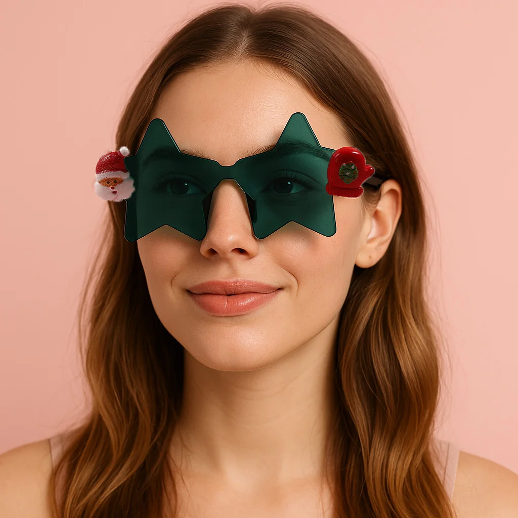 Christmas Decorations Glasses Sunglasses Women Photos Available Party Dress Up
Christmas Decorations Glasses Sunglasses Women Photos Available Party Dress Up