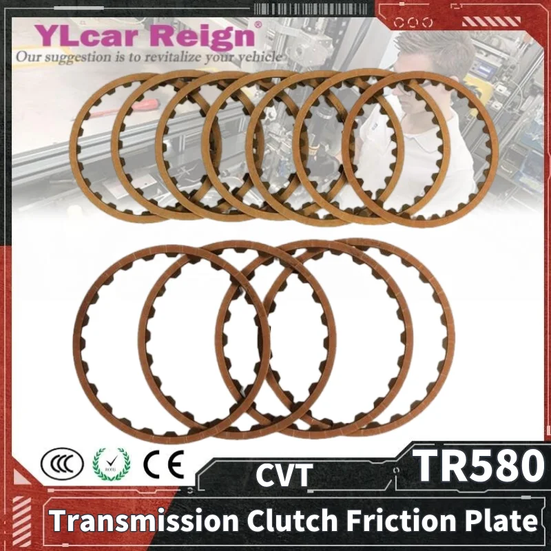 TR580 CVT Automatic Transmission Clutch Friction Plate Gearbox Clutch Plate Discs Kit For Subaru Car Accessories Auto Parts
TR580 CVT Automatic Transmission Clutch Friction Plate Gearbox Clutch Plate Discs Kit For Subaru Car Accessories Auto Parts