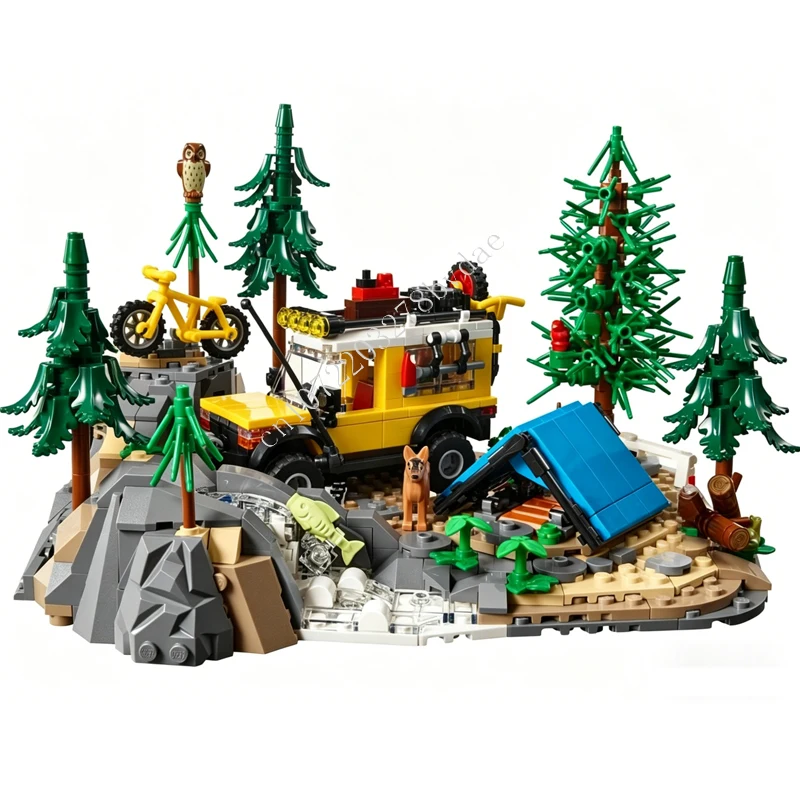 978PCS Off-Road Adventure MOC Creative street view Model Building Blocks Architecture DIY Education Assembly Model Holiday Toys
978PCS Off-Road Adventure MOC Creative street view Model Building Blocks Architecture DIY Education Assembly Model Holiday Toys