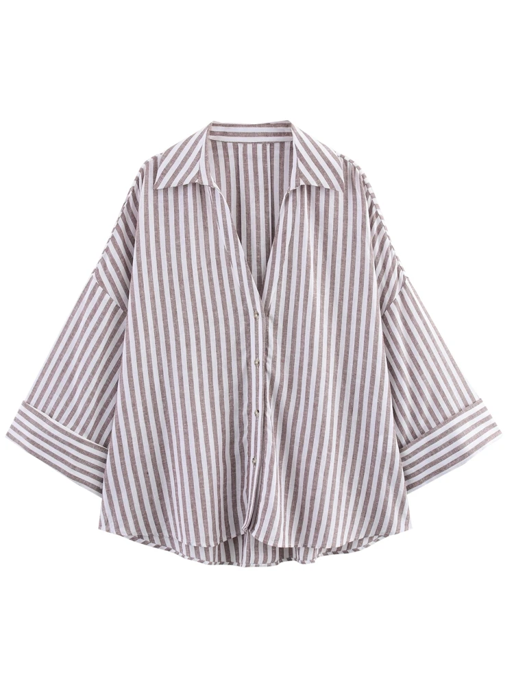 OUROPEAN ZTATION 2025 Spring Lady Streetwear Long Sleeve Outerwear Shirt Edgy Woman's Coat Ruffles Turn-down Collar Top Print
OUROPEAN ZTATION 2025 Spring Lady Streetwear Long Sleeve Outerwear Shirt Edgy Woman's Coat Ruffles Turn-down Collar Top Print