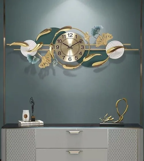 High Quality 100X30 3D Luxury Wall Clocks Interior 3D Metal Wall Decor for Living Room Hotel Home Contemporary Spring Themed
High Quality 100X30 3D Luxury Wall Clocks Interior 3D Metal Wall Decor for Living Room Hotel Home Contemporary Spring Themed