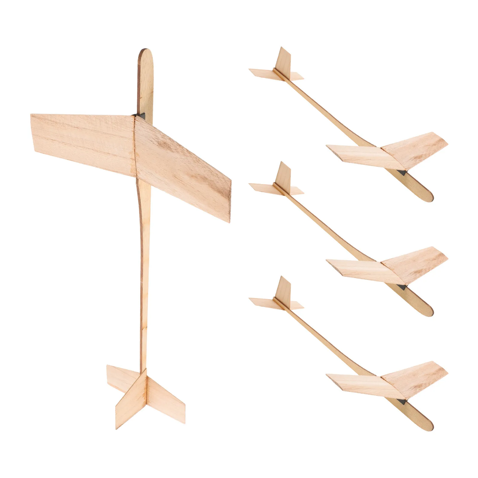 4Pcs Wooden Hand Thrown Glider Airplanes Unfinished Paintable DIY Birthday Craft School Outdoor Flying Plane Set for Kids
4Pcs Wooden Hand Thrown Glider Airplanes Unfinished Paintable DIY Birthday Craft School Outdoor Flying Plane Set for Kids