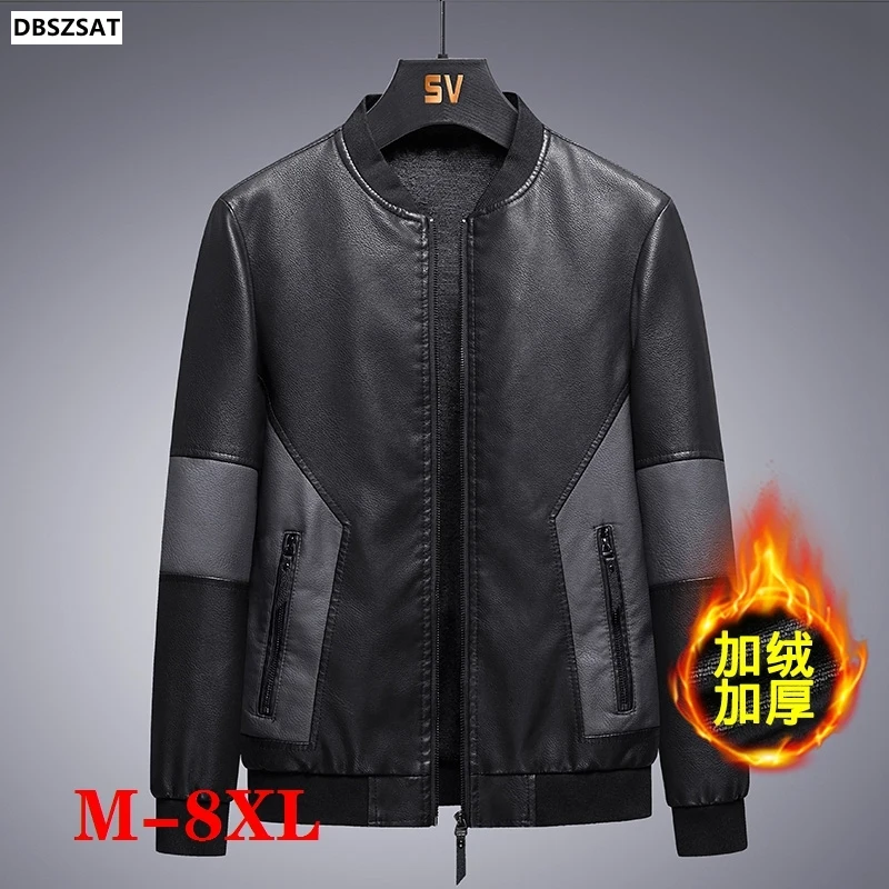 Men's casual leather jackets trendy men's jackets thin leather jackets youth Korean autumn and winter jackets casaco masculino
Men's casual leather jackets trendy men's jackets thin leather jackets youth Korean autumn and winter jackets casaco masculino