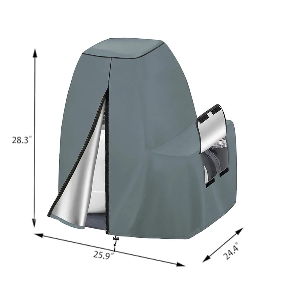 Sand Filter Pump Cover for INTEX and Other Brands Weatherproof Design Easy Access to Pressure Gauge with Zipper
Sand Filter Pump Cover for INTEX and Other Brands Weatherproof Design Easy Access to Pressure Gauge with Zipper