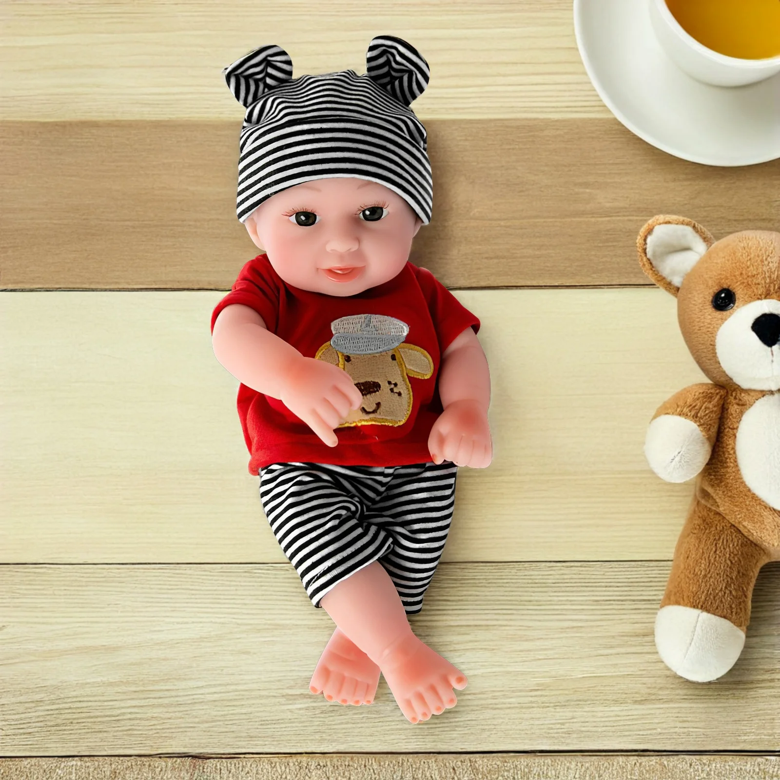 Clothes Baby Newborn for Photoshoots Casual Clothing Outfit Outfits Hat and Pants Cute Stripe Reborn
Clothes Baby Newborn for Photoshoots Casual Clothing Outfit Outfits Hat and Pants Cute Stripe Reborn