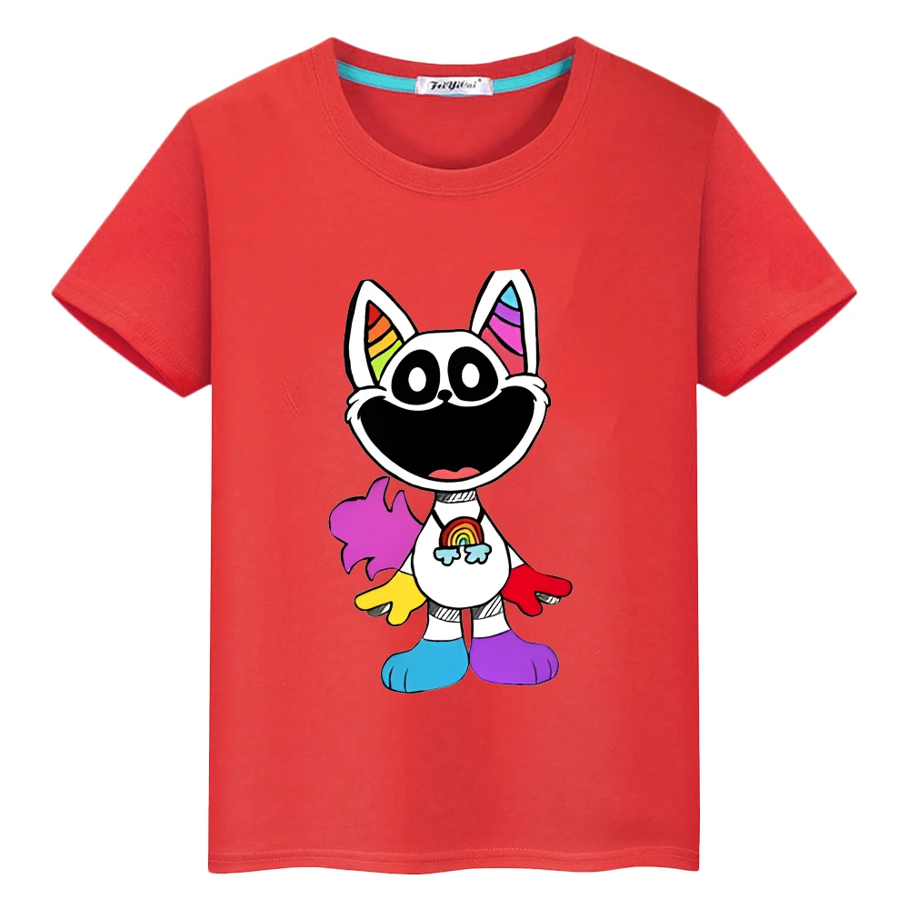 t shirt for kids boy 10years Smiling Critters print 100%Cotton anime Short Kawaii Tops Cute t-shirt y2k one piece girls clothes
t shirt for kids boy 10years Smiling Critters print 100%Cotton anime Short Kawaii Tops Cute t-shirt y2k one piece girls clothes