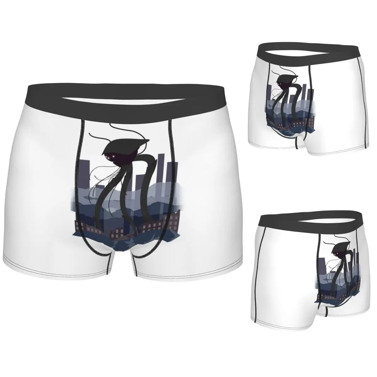 Boxer Underpants Shorts War Of The Worlds Martian Tripod Panties Men Ventilate Underwear for Homme Man Boyfriend Gifts
Boxer Underpants Shorts War Of The Worlds Martian Tripod Panties Men Ventilate Underwear for Homme Man Boyfriend Gifts