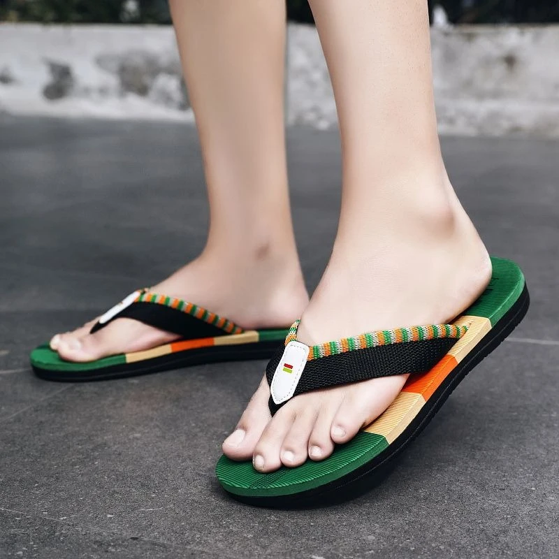 Men's Beach Flip Flops Summer Durable Non Slip Thong Sandals Breathable Anti Odor Slippers Outdoor Fashion Shoes Big Size
Men's Beach Flip Flops Summer Durable Non Slip Thong Sandals Breathable Anti Odor Slippers Outdoor Fashion Shoes Big Size