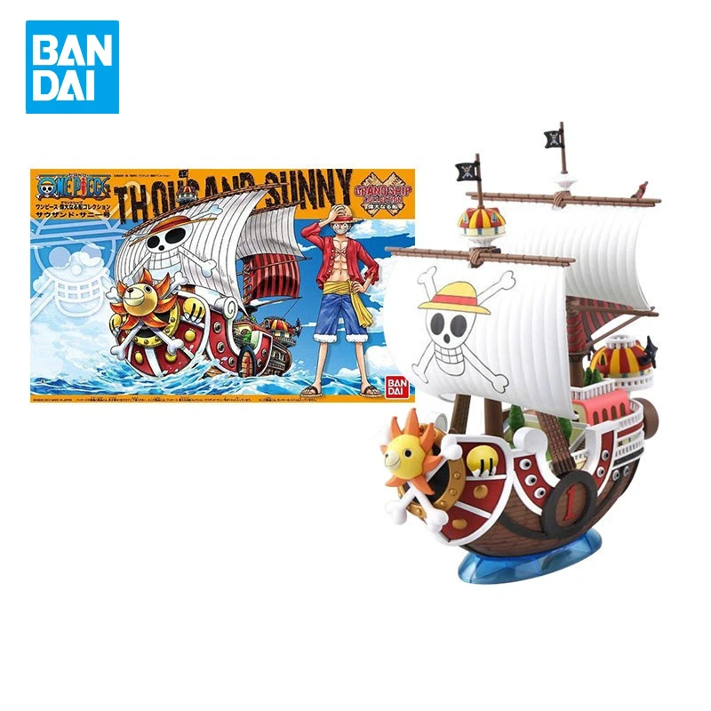 New in Stock Bandai One Piece Grand Ship Collection Thousand Sunny & Merry Ship Model Kit Building Collectible Gift for Boys
New in Stock Bandai One Piece Grand Ship Collection Thousand Sunny & Merry Ship Model Kit Building Collectible Gift for Boys