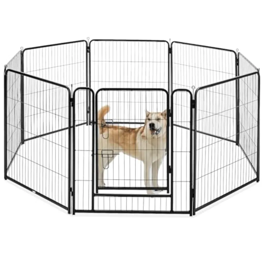 Dog Playpen Indoors 3 Inch Panels for Small and Medium Dogs Portable and Foldable Pet Fence with Door Heavy Duty Metal Dog Exer
Dog Playpen Indoors 3 Inch Panels for Small and Medium Dogs Portable and Foldable Pet Fence with Door Heavy Duty Metal Dog Exer