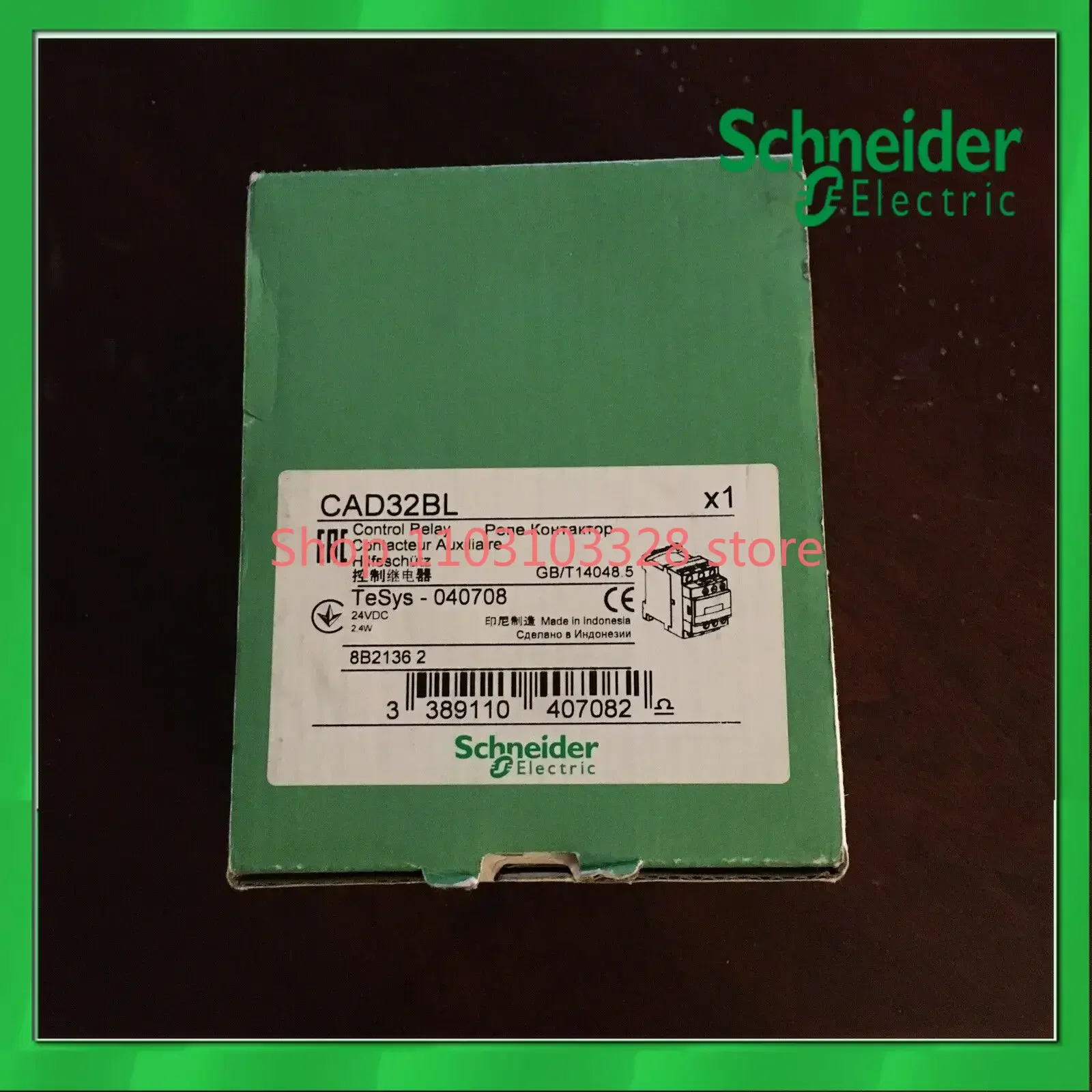 Schneider Electric CAD32BL Control Relay 24V DC Coil
Schneider Electric CAD32BL Control Relay 24V DC Coil