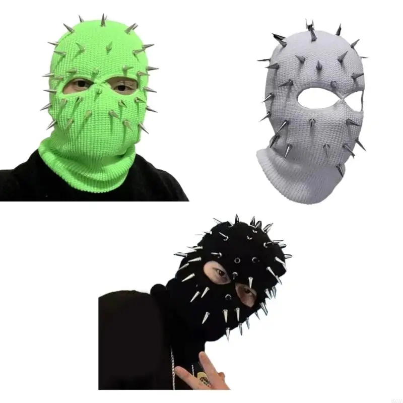 MXMA Halloween Knitted Rivet Hat Warm Full Face Cover Ski Mask Hat Windproof Balaclava Hat for Men Womens
MXMA Halloween Knitted Rivet Hat Warm Full Face Cover Ski Mask Hat Windproof Balaclava Hat for Men Womens