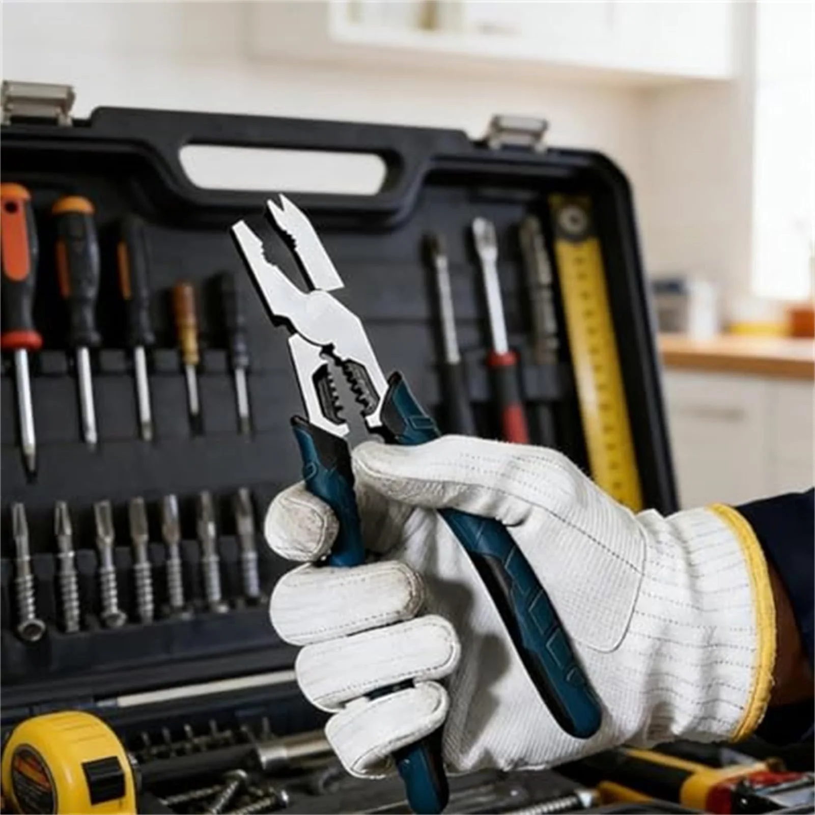 Multi Functional Tiger Pliers Heavy Duty Industrial Grade Pliers Electrician Maintenance Wire Cutting Pliers Hardware Tools
Multi Functional Tiger Pliers Heavy Duty Industrial Grade Pliers Electrician Maintenance Wire Cutting Pliers Hardware Tools