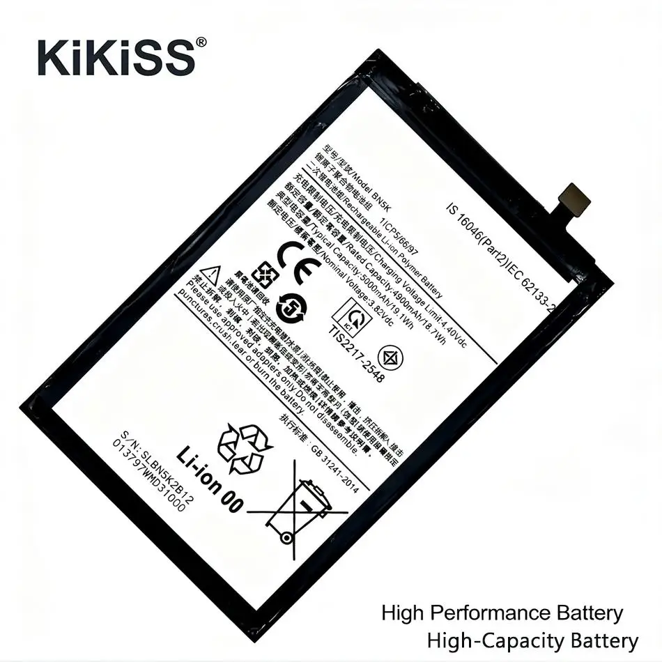 Аккумулятор для мобильного телефона 5000 мАч BN5K для Xiaomi Redmi 12C (международная версия), 11A, Poco C55 – надежная мощность
Аккумулятор для мобильного телефона 5000 мАч BN5K для Xiaomi Redmi 12C (международная версия), 11A, Poco C55 – надежная мощность