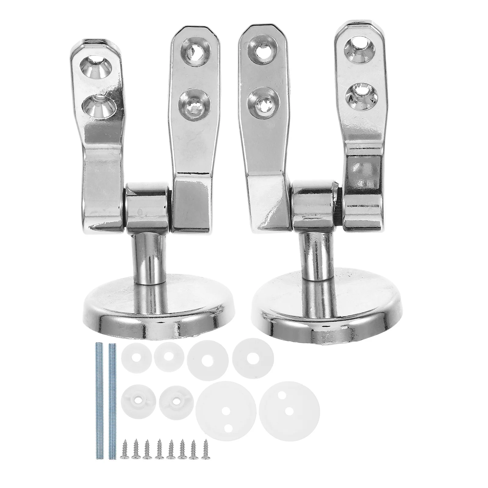 1Set Toilet Seat Lid Hinges Zinc Alloy Replacement Kit Stable Smooth Operation Soft Closing Bolts Screws Toilet Seat Hinges
1Set Toilet Seat Lid Hinges Zinc Alloy Replacement Kit Stable Smooth Operation Soft Closing Bolts Screws Toilet Seat Hinges