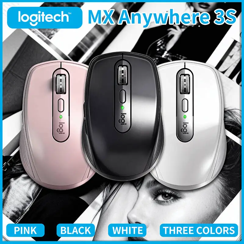 Logitech MX Anywhere 3S Wireless Mouse, Easy-Switch up to 3 Devices, Quiet Operation, Ergonomic
Logitech MX Anywhere 3S Wireless Mouse, Easy-Switch up to 3 Devices, Quiet Operation, Ergonomic