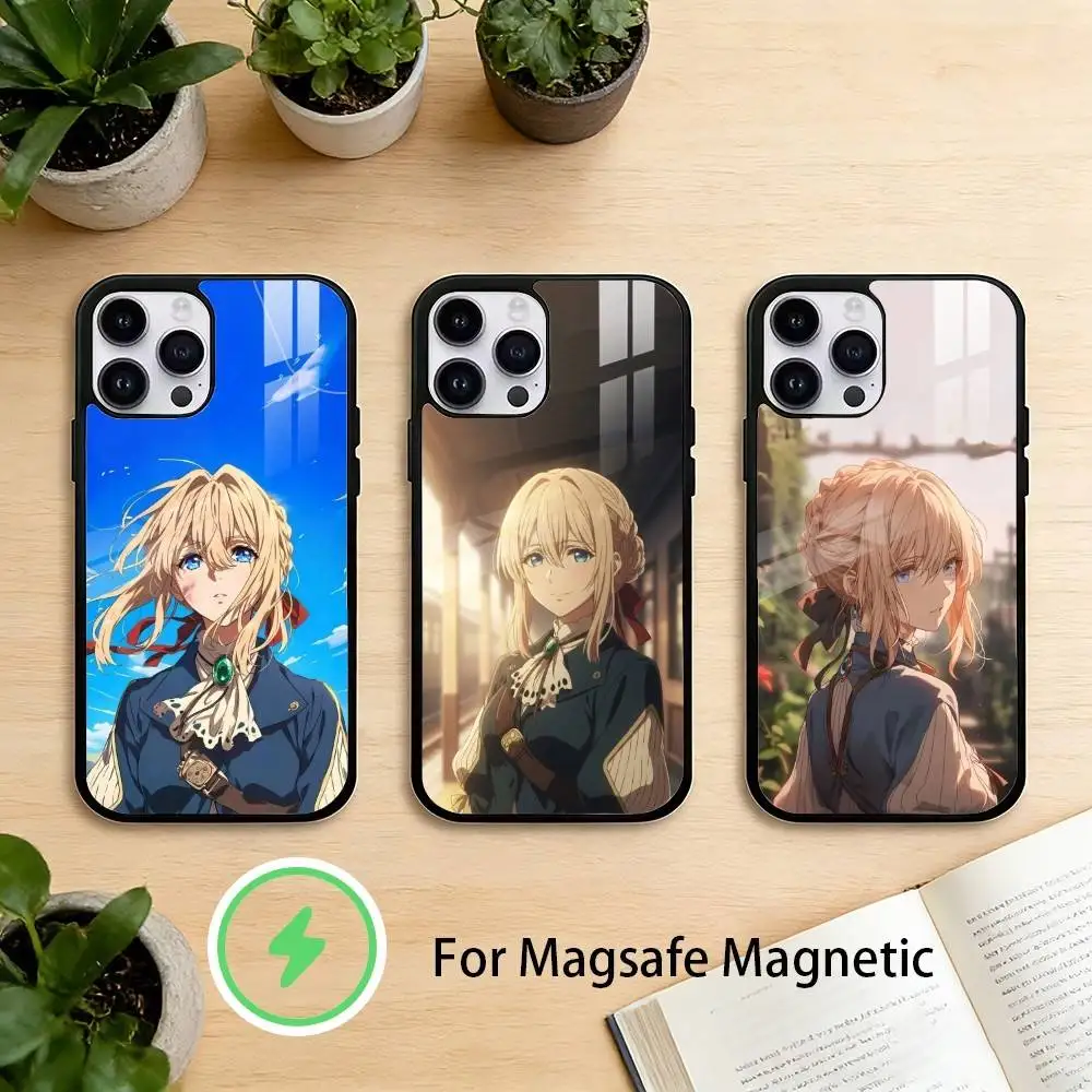 Anime V-Violet evergarden Phone Case For iPhone 17 16 15 14 13 12 Pro Max Plus for Mirror Wireless Magnetic Cover
Anime V-Violet evergarden Phone Case For iPhone 17 16 15 14 13 12 Pro Max Plus for Mirror Wireless Magnetic Cover