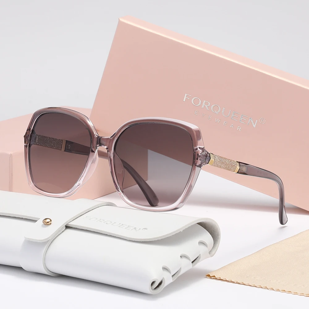 2025 FORQUEEN Trendy Women Sunglass Polarized Anti-UV400 Butterfly Large Frame Glasses for Lady Vacation
2025 FORQUEEN Trendy Women Sunglass Polarized Anti-UV400 Butterfly Large Frame Glasses for Lady Vacation