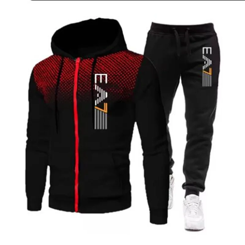 New men's warm hooded sports suit Men's sports fitness wear Men's running set Sports suit with hood Men's hooded coat for sports
New men's warm hooded sports suit Men's sports fitness wear Men's running set Sports suit with hood Men's hooded coat for sports